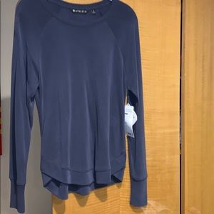 Athlete high serenity cross cross sweatshirt sz S